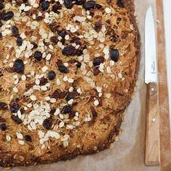 Tip: Appelplaatkoek met in rum geweekte rozijnen