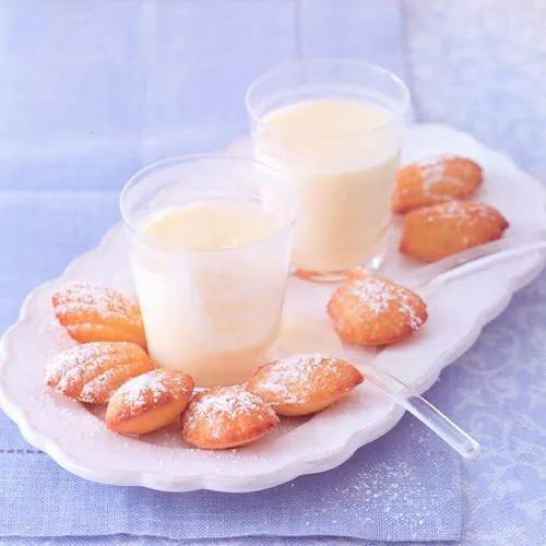 Mini madeleines met citroenposset
