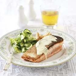 Tip: Zalmfilet met romige citroensaus