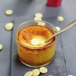 Tip: Moelleux met witte chocolade