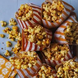 Tip: Popcorn met paprika en bacon