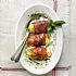Recept Polentaquenelles met mascarpone en Parmaham