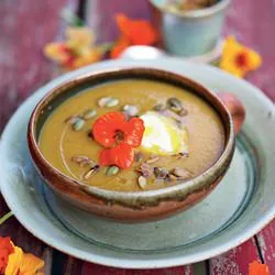Tip: Jamie Oliver: pompoensoep met appel