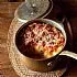 Recept Laagjes polenta met groentesaus