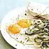 Recept Gebakken eieren met rajas
