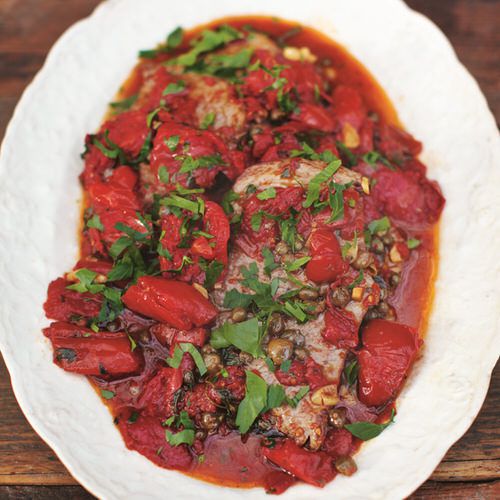 Biefstuk met tomatensaus