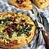 Quiches van schorseneren en peterselie