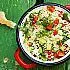 Couscous salade met komkommer, paprika en koriander
