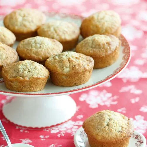 Stevige bananencakejes
