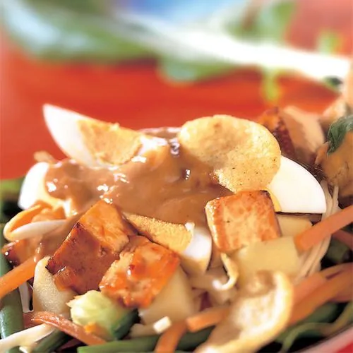 Gado gado met tahoe