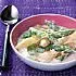 Salsa van witte en groene asperges