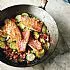 Recept Mulfilets met courgettes, tomaten en pecorino