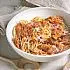 Recept Spaghetti met gesmoorde kippendij