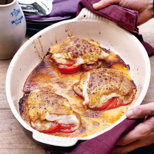 vangst kans Certificaat Kabeljauw met mosterd-sojasaus en tomaten uit de oven - recept - okoko  recepten