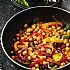 Kikkererwten met gestoofde paprika