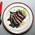 Gegrilde steak met miso en truffelolie