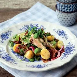 Tip: Maaltijdsalade met makreel en waterkers