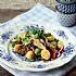 Maaltijdsalade met makreel en waterkers