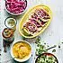 Beef chili taco