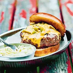 Tip: Chili cheeseburger