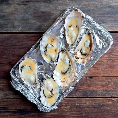 Oesters met calvados