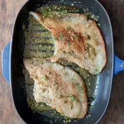 Tip: Rog met kruidensaus
