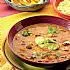 Mexicaanse bonensoep met tortillachips