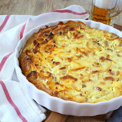 Quiche met roquefort