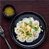 Ceviche van coquilles met passiefruit