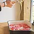 Recept In honing gebakken rabarber