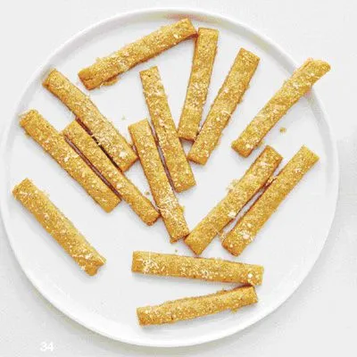 Zandkoekjes met Parmezaanse kaas