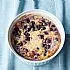 Havermout met gebakken fruit en noten