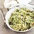 Spaghetti carbonara met doperwtjes en tuinbonen