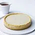 Vanille-cheesecake met karamelsaus
