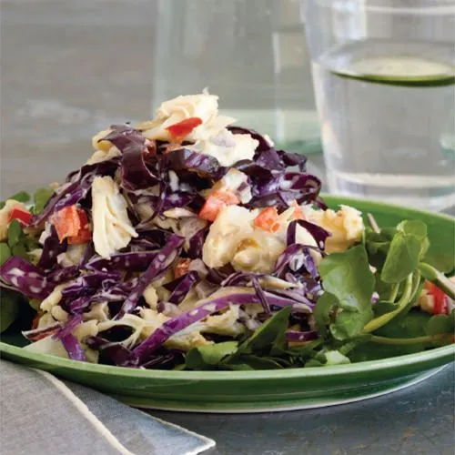 Salade met krab