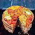 Millefeuille met tomaten en linzen