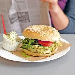 Tip: Chicken salad sandwich