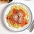Spaghetti and meatballs