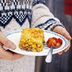 Tip: Gehaktschotel met maïs en aardappelpuree