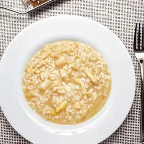 Risotto met witte asperges