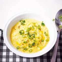 Tip: Zoete maïssoep met eieren