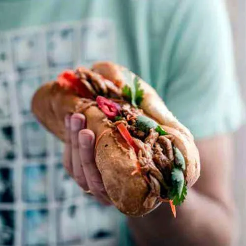 Banh mi sandwich