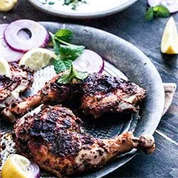 Tip: Gegrilde tandoorikip