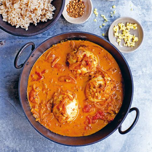 Plaats Validatie Locomotief Curry met eieren - recept - okoko recepten