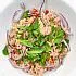 Couscous salade met witte tonijn en groene kruiden