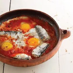 Tip: Sardines met tomaat en eieren
