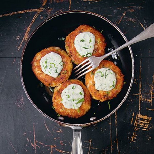 Krabkoekjes (crab cakes) recept okoko recepten