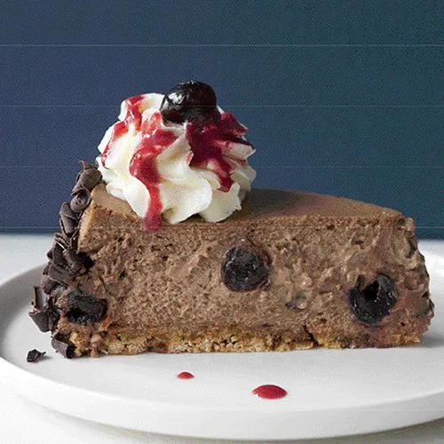 Schwarzwalderkirsch cheesecake