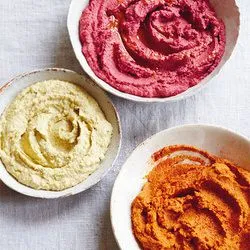 Tip: Drie soorten hummus