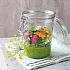 Brandnetelsoep met bloemen